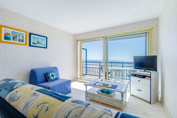Appartement Les Sables d'Olonne Remblai 1 pièce 32.44 m² balcon face mer