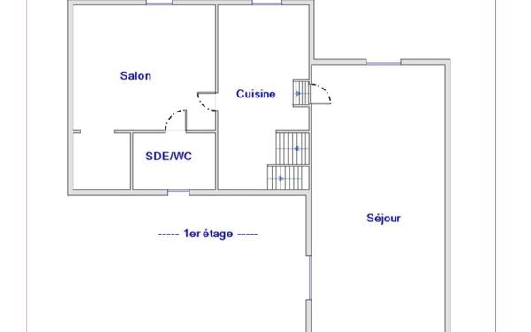 Appartement à vendre    3 pièces • 61 m2 Argenteuil