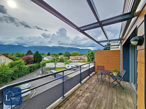 Appartement type 4 85m² garage double cave Ornex 01210