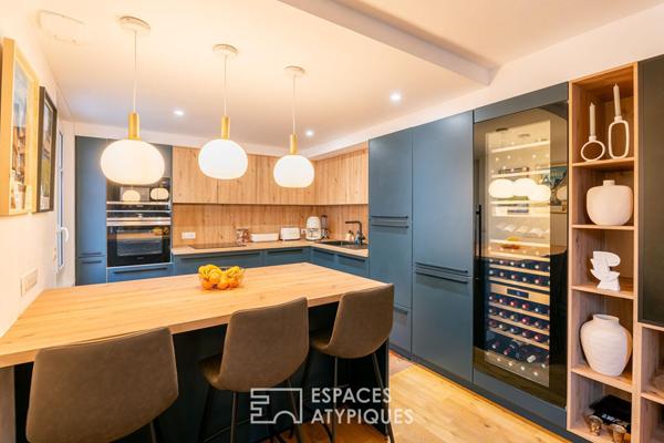 Appartement rénové sous les toits de l’intra-muros Vannetais