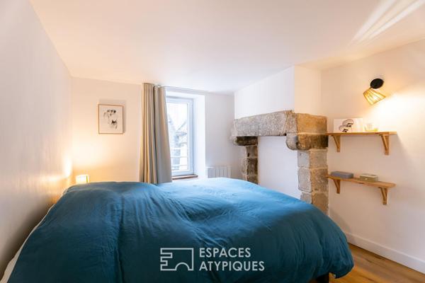 Appartement rénové sous les toits de l’intra-muros Vannetais