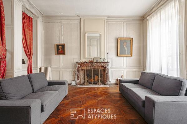 Hôtel particulier historique et son pavillon au cachet atypique