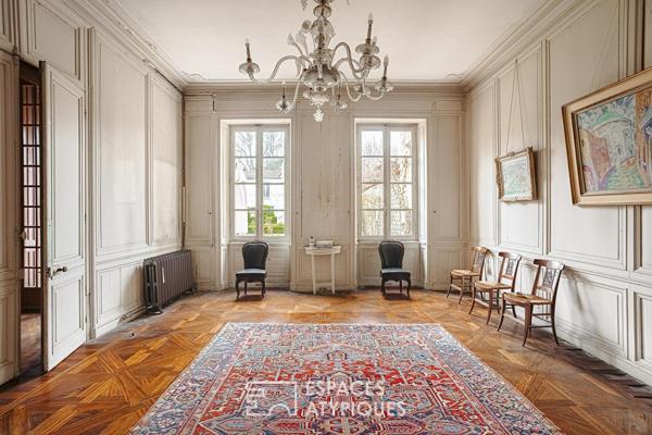 Hôtel particulier historique et son pavillon au cachet atypique