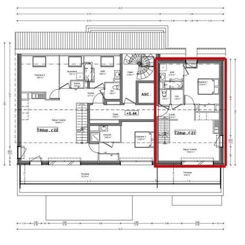 GAILLARD - T2 Proche Douane