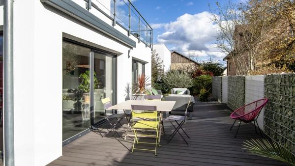 A la vente à BLOTZHEIM (68) maison contemporaine de 7 pièces avec jardin, sous-sol et garage