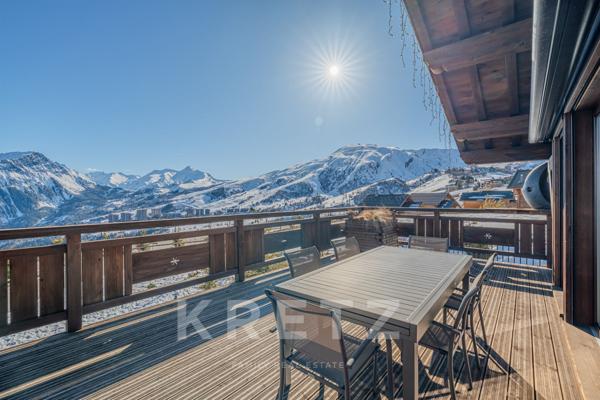 La Toussuire 1800 m Altitude : Chalet Grand Standing 629m² - 24 Personnes