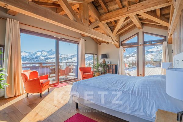 La Toussuire 1800 m Altitude : Chalet Grand Standing 629m² - 24 Personnes