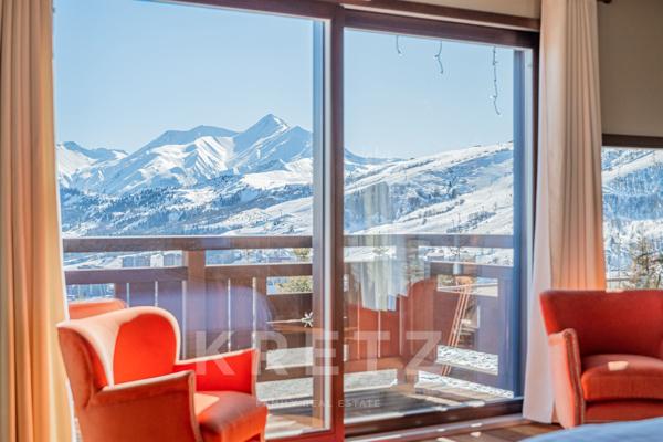 La Toussuire 1800 m Altitude : Chalet Grand Standing 629m² - 24 Personnes