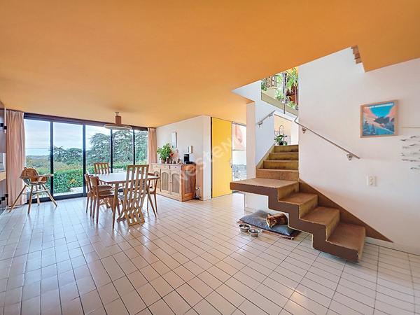 Maison d'architecte signée Maurice Thomas - VUE LOIRE - aux portes d'ANCENIS.