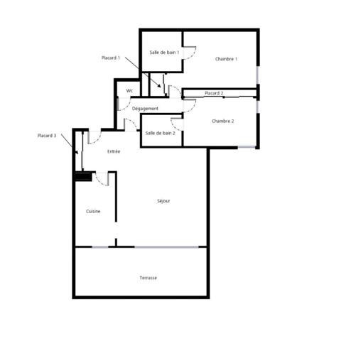 Appartement à vendre 3 pièces 80,17 m² Mandelieu-la-Napoule