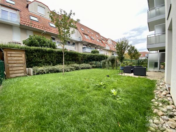 3%.COM - À ECKBOLSHEIM (rue des Champs), bel appartement de 3 pièces, 1 jardin, 1 place de parking Eckbolsheim (67201)