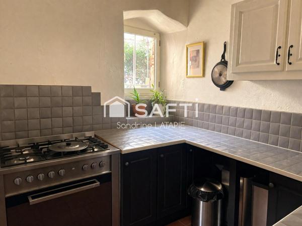 Maison de village sur 3 niveaux avec jardinet