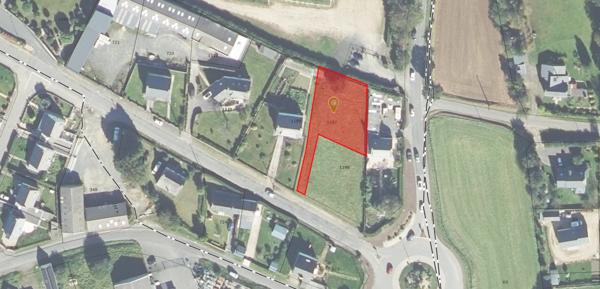 Achat terrain près de PLOUMILLIAU - 901 m² - 97 600 €