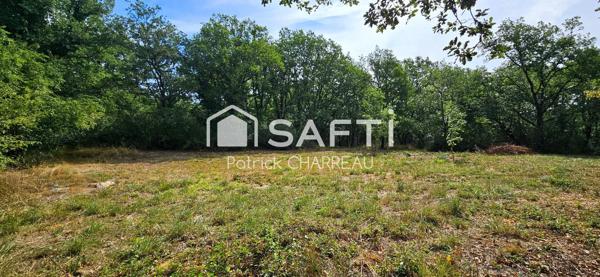 Terrain constructible avec CU - 2200 m² - Calme