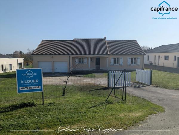 Maison à louer 5 pièces, 3 Chambres proche de NAINTRE (86)