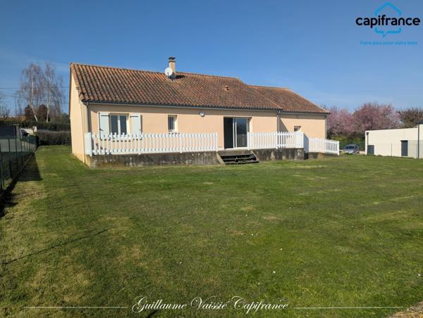 Maison à louer 5 pièces, 3 Chambres proche de NAINTRE (86)