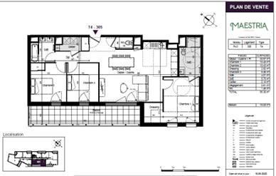 residence T4 85.3m²