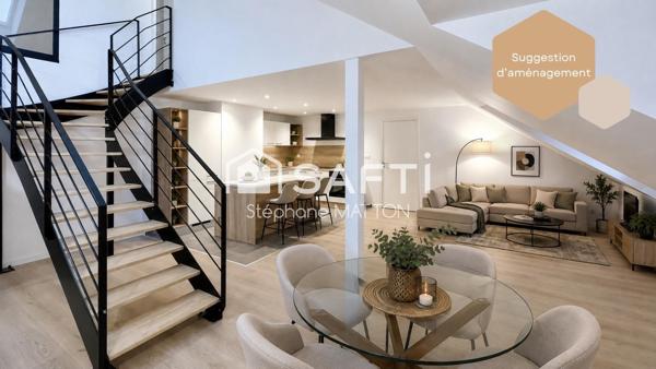 DPE B | T4 totalement rénové | Valenciennes centre