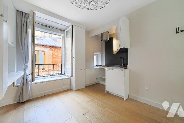 Studio rénové et optimisé par architecte en 2013