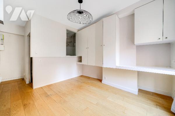 Studio rénové et optimisé par architecte en 2013