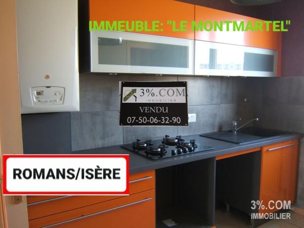 ROMANS T3 de 67m2 + Garage + Cave Romans-sur-Isère (26100)