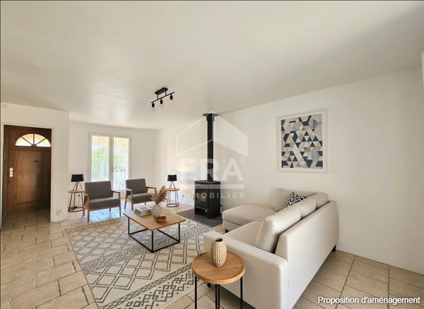 LAMBESC - Maison R+1 de 104m² - 4 chambres - Véranda