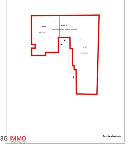 Vente murs / Bureaux à Rennes (35700)