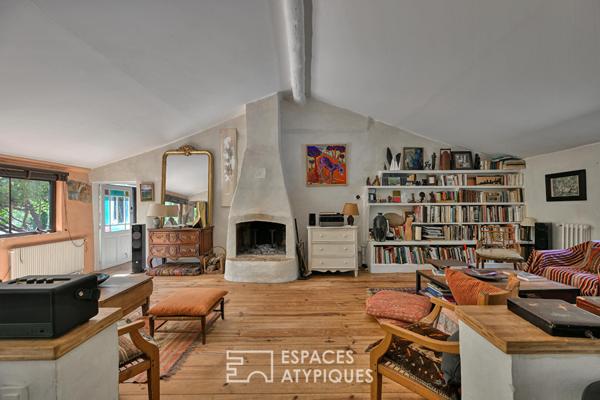 Propriété esprit longère sur 5 hectares aux portes d’Uzès