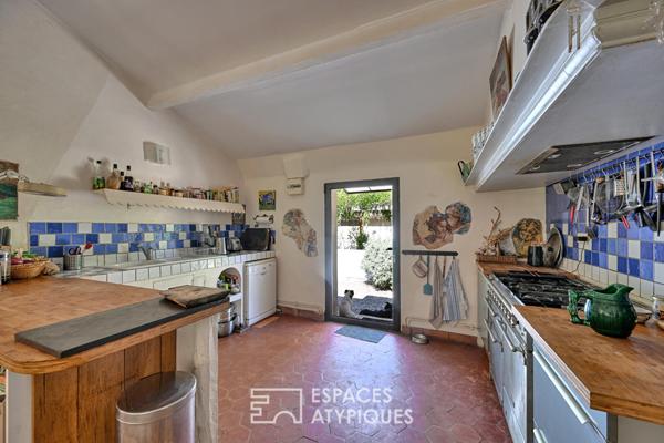 Propriété esprit longère sur 5 hectares aux portes d’Uzès