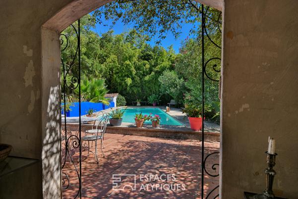Propriété esprit longère sur 5 hectares aux portes d’Uzès