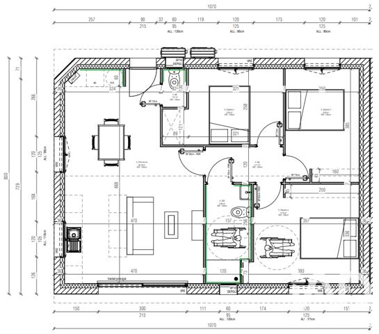 Maison à vendre 4 pièces 70,46 m² Léognan