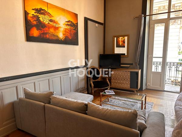 Studio Grand Hôtel meublé 35.88m², balcon, eau chaude