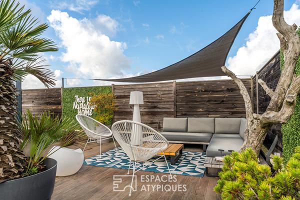 Loft avec toit-terrasse en lisière du Plessis-Robinson