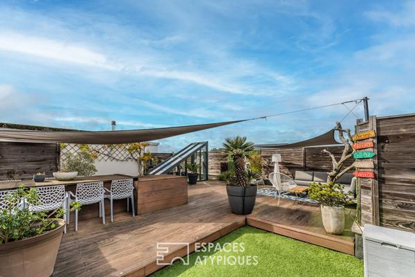 Loft avec toit-terrasse en lisière du Plessis-Robinson