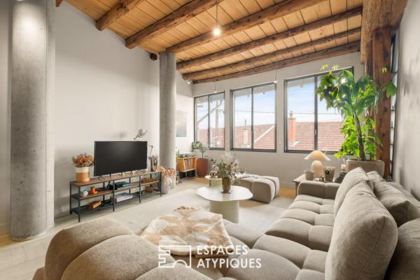Rénovation contemporaine au sein d’un ancien bâtiment industriel