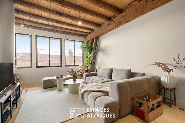 Rénovation contemporaine au sein d’un ancien bâtiment industriel