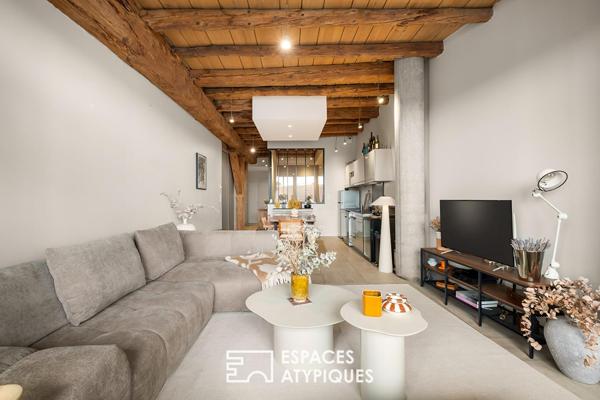Rénovation contemporaine au sein d’un ancien bâtiment industriel