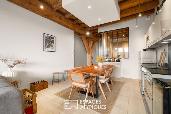 Rénovation contemporaine au sein d’un ancien bâtiment industriel