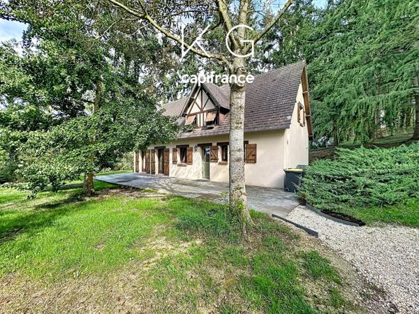 EXCLUSIVITE, à vendre maison de charme avec 3 chambres, studio indépendant et terrain de 3 000 m², à 10 min des plages de Cabourg