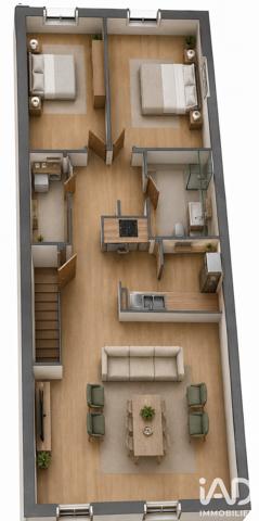 Appartement à vendre 3 pièces 79 m² Novéant-sur-Moselle