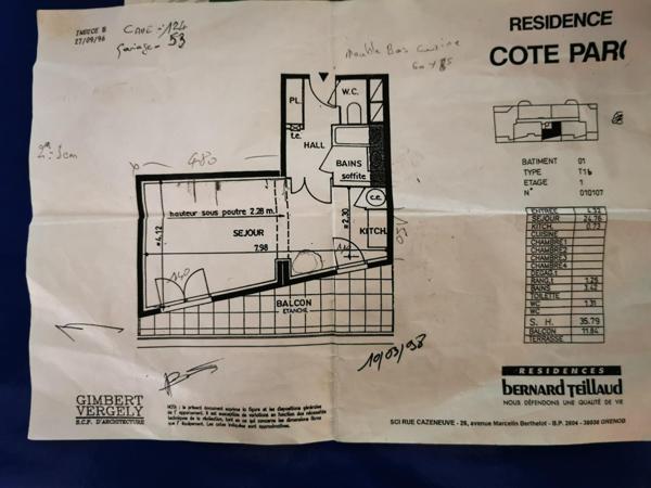 Résidence de 2014 située entre TRAM T4 et TRAM T2