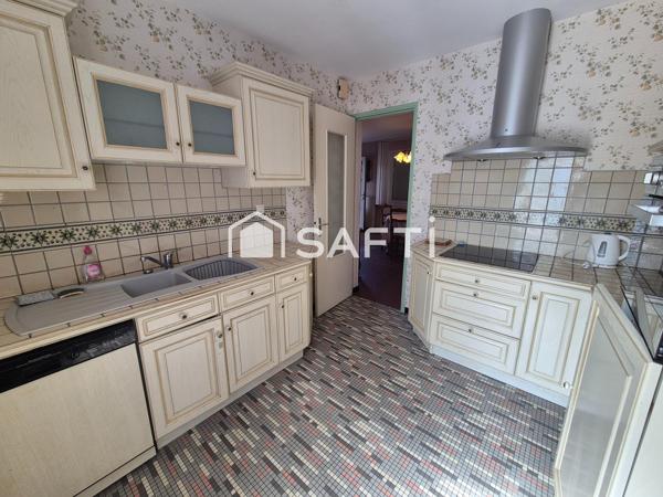 Plain-pied 3 chambres avec verger et terrain piscinable proche commerces et mer