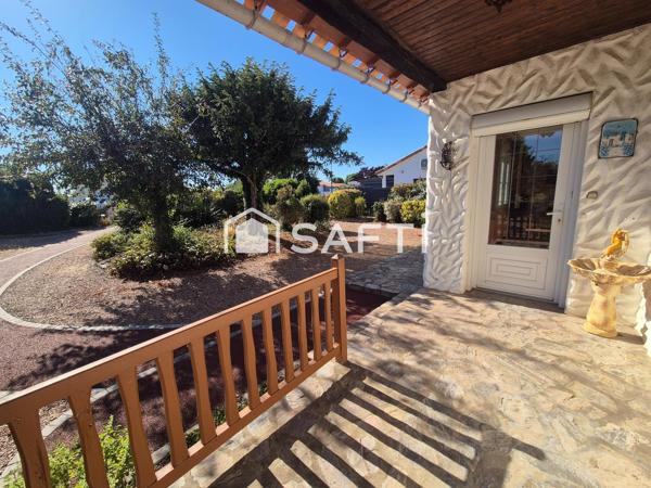 Plain-pied 3 chambres avec verger et terrain piscinable proche commerces et mer