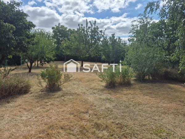 Plain-pied 3 chambres avec verger et terrain piscinable proche commerces et mer