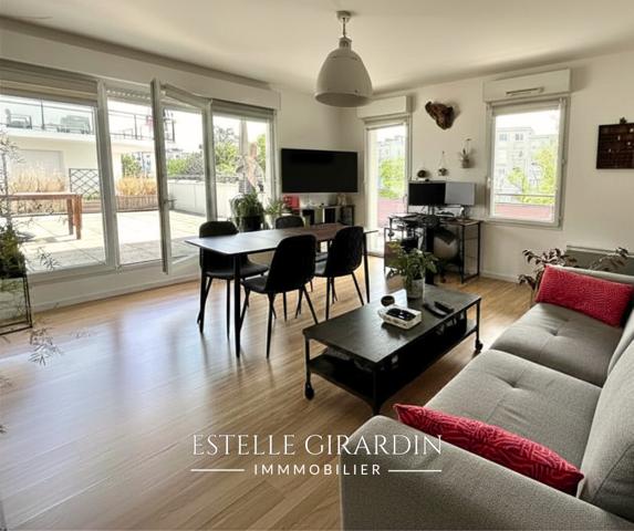 Appartement T3 avec terrasse, balcon et garage - Nantes Géraudière