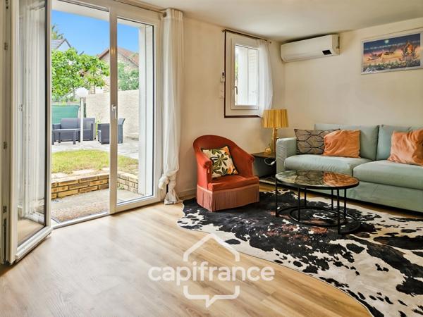 Appartement en rez-de-chaussée avec un jardin d'environ 70 m² à Chelles (77500)