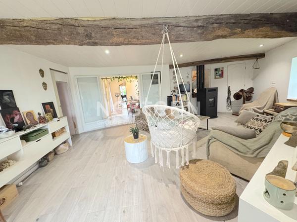 À VENDRE : MAISON DE 130M2 AVEC GRANGE SITUÉE A VERNAJOUL