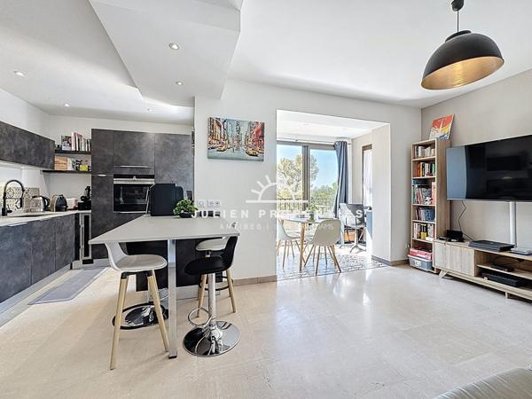 SUPERBE 3 PIECES AVEC VUE MER CAP D'ANTIBES