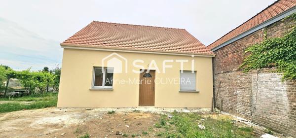 Ensemble immobilier : Maison de 140m2 avec garage, véranda + Maison contruction récente de 85m2 plain pied avec terrasse