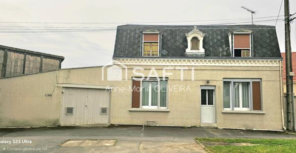Ensemble immobilier : Maison de 140m2 avec garage, véranda + Maison contruction récente de 85m2 plain pied avec terrasse